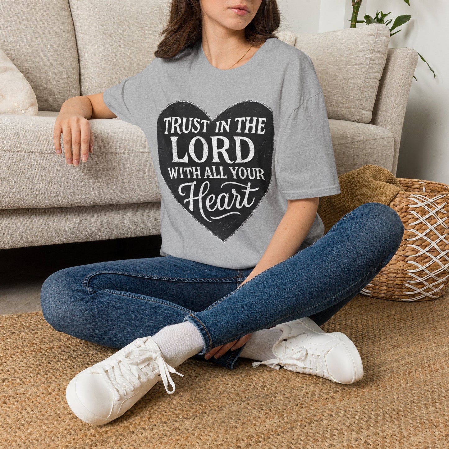Trust in the Lord Heart T-Shirt