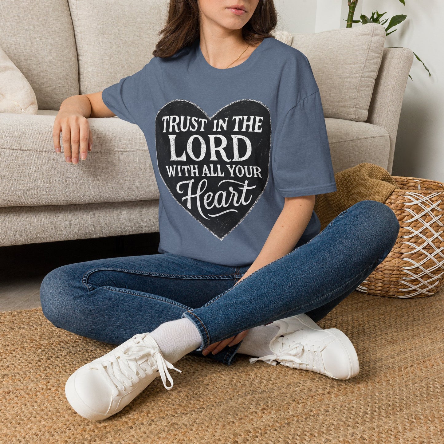 Trust in the Lord Heart T-Shirt