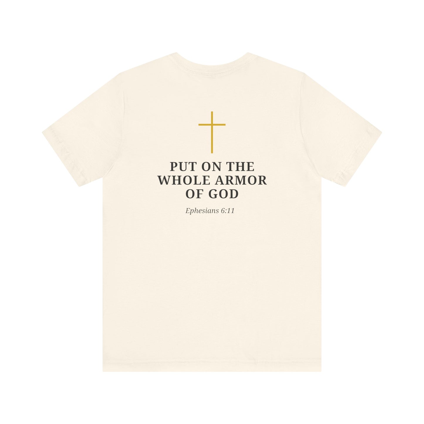 Full Armor Of God T-Shirt — Christian Faith Tee with Ephesians 6:11 Scripture
