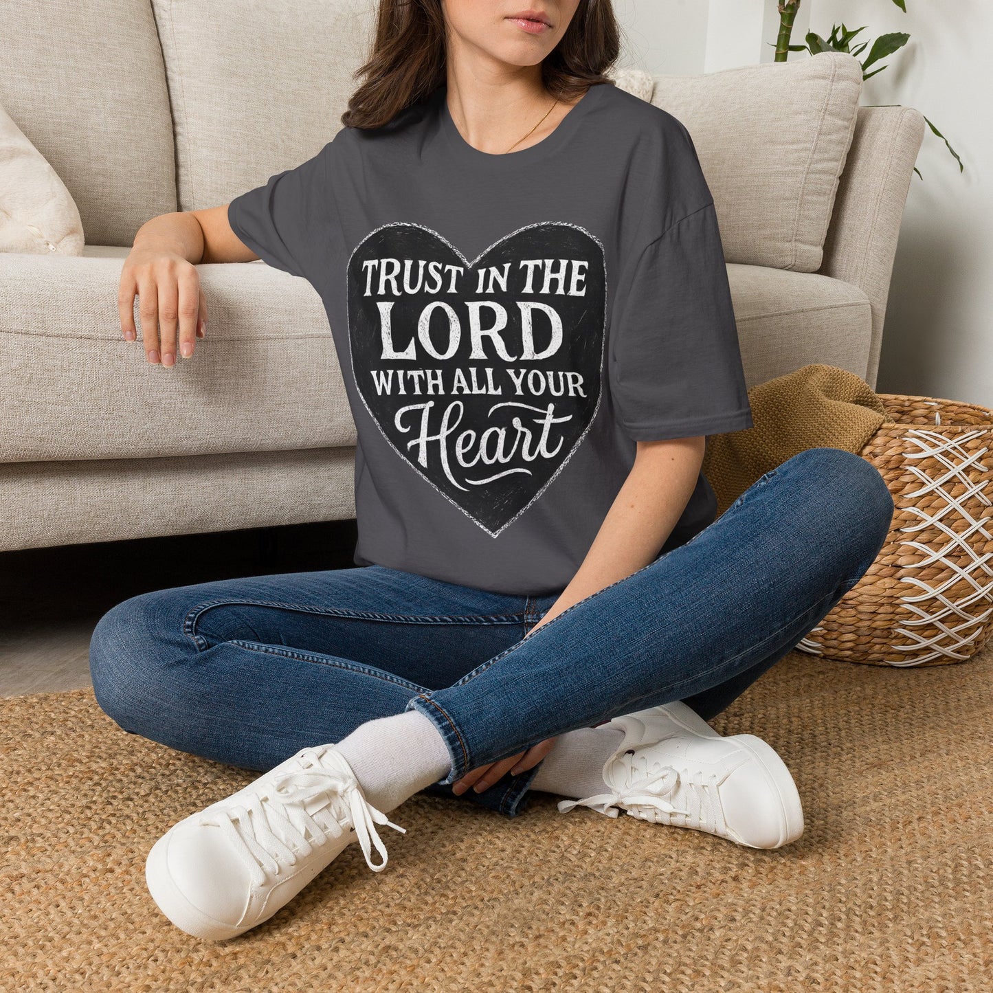 Trust in the Lord Heart T-Shirt