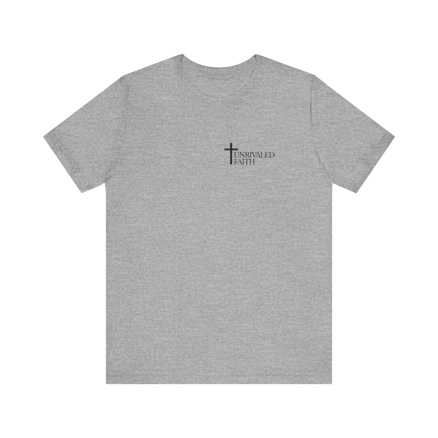 Christ Is Lord T-Shirt — Christian Faith Tee with Romans 10:9 Scripture
